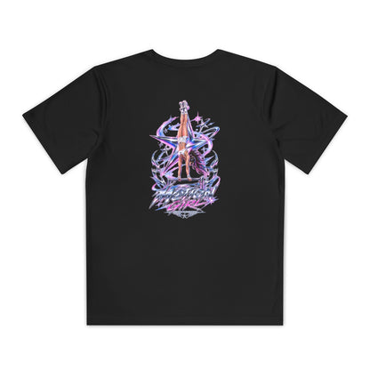 Digital Siren Youth Girls T-Shirt & Shorts Set — originele supplier mockup