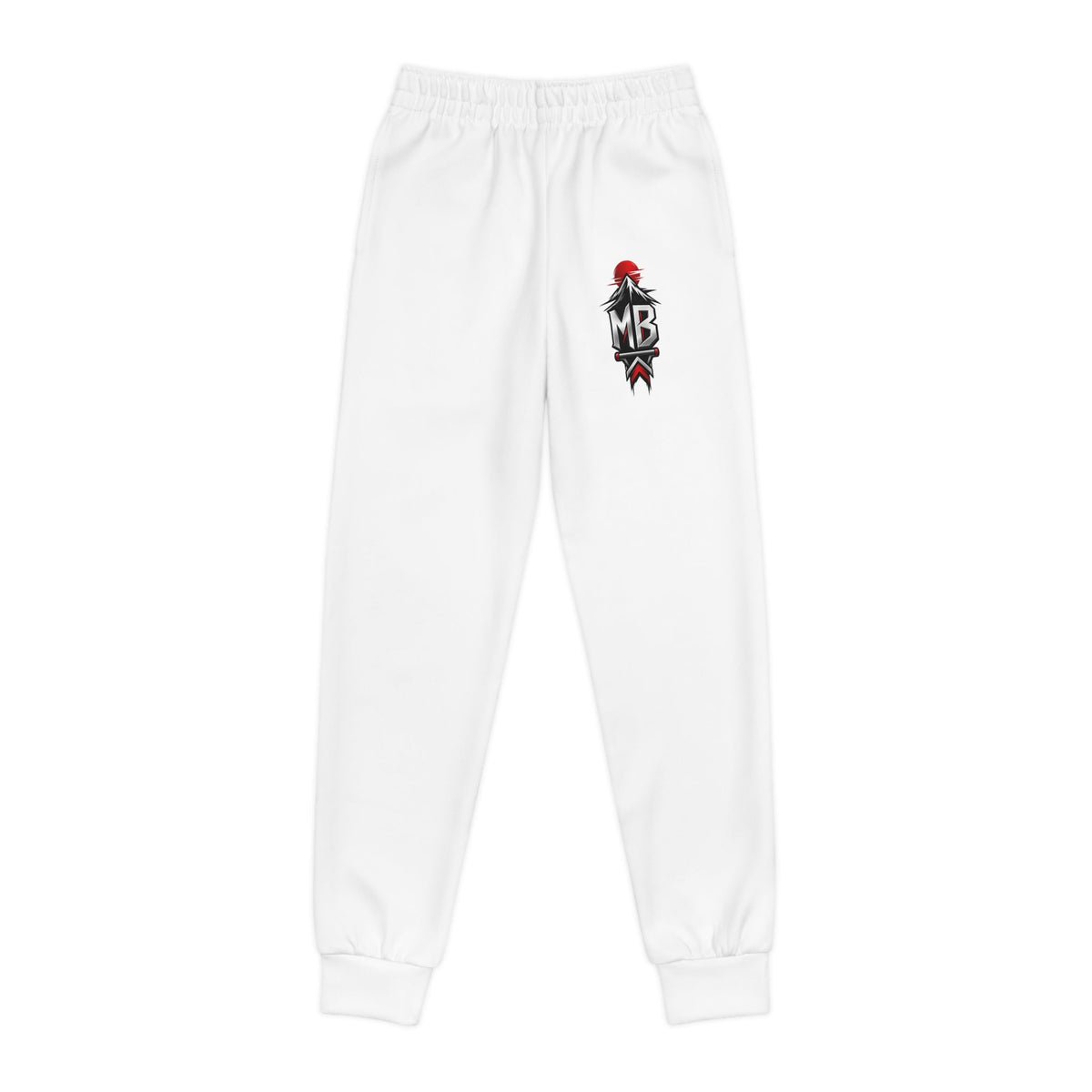Above Fear Youth Boys Joggers - White – kledingmockup 1