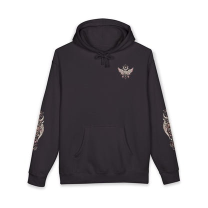 Heaven Knows My Strength Women's Hoodie – kledingmockup 1