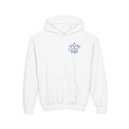 Star Rider Youth Girls Hoodie – kledingmockup 3