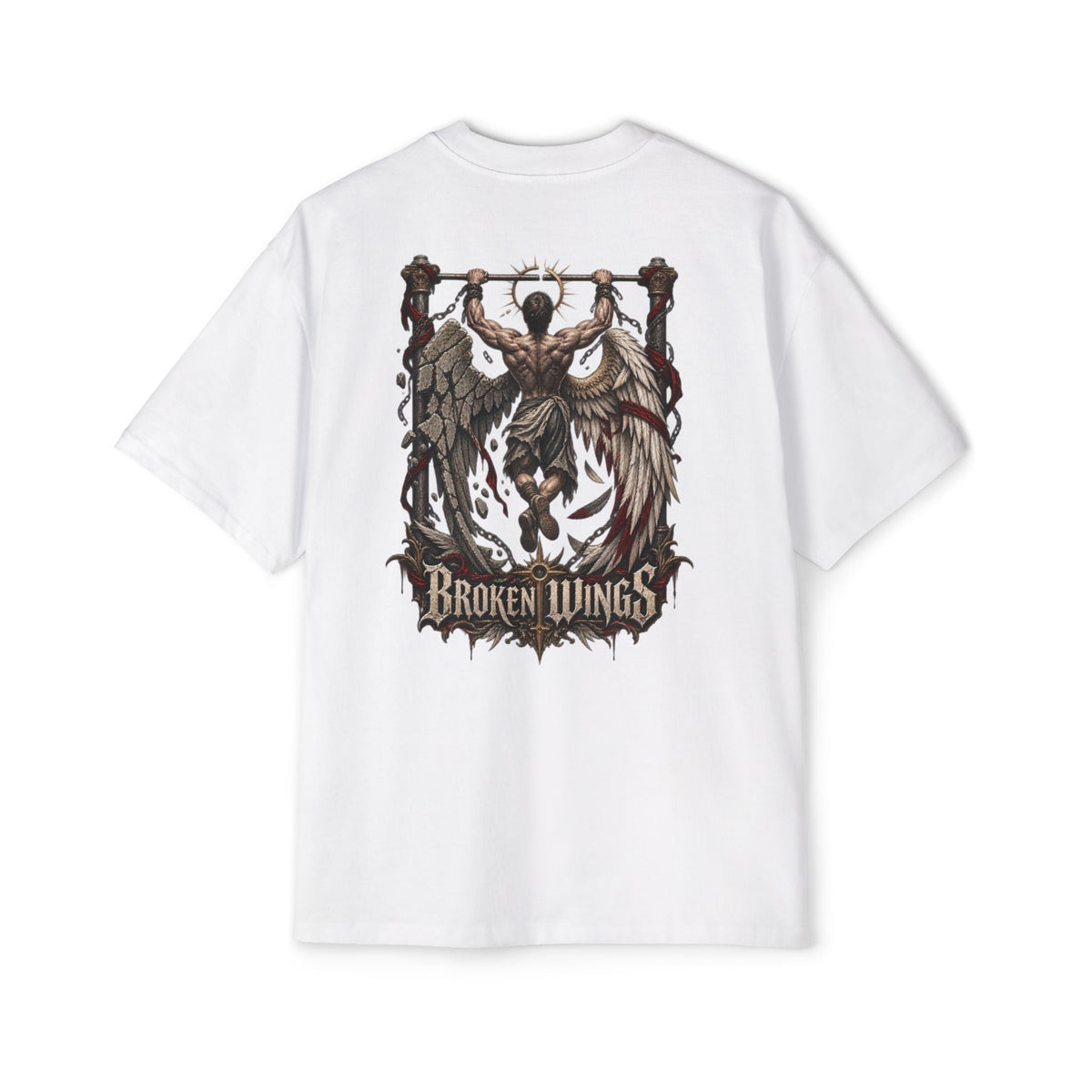 Broken Wings Men's T-Shirt – kledingmockup 4