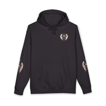 Angels Train In Darkness Women's Hoodie – kledingmockup 1