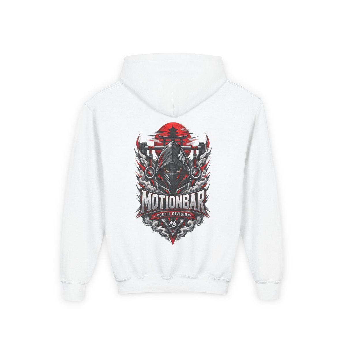 MotionBar Youth Division Boys Hoodie – kledingmockup 4