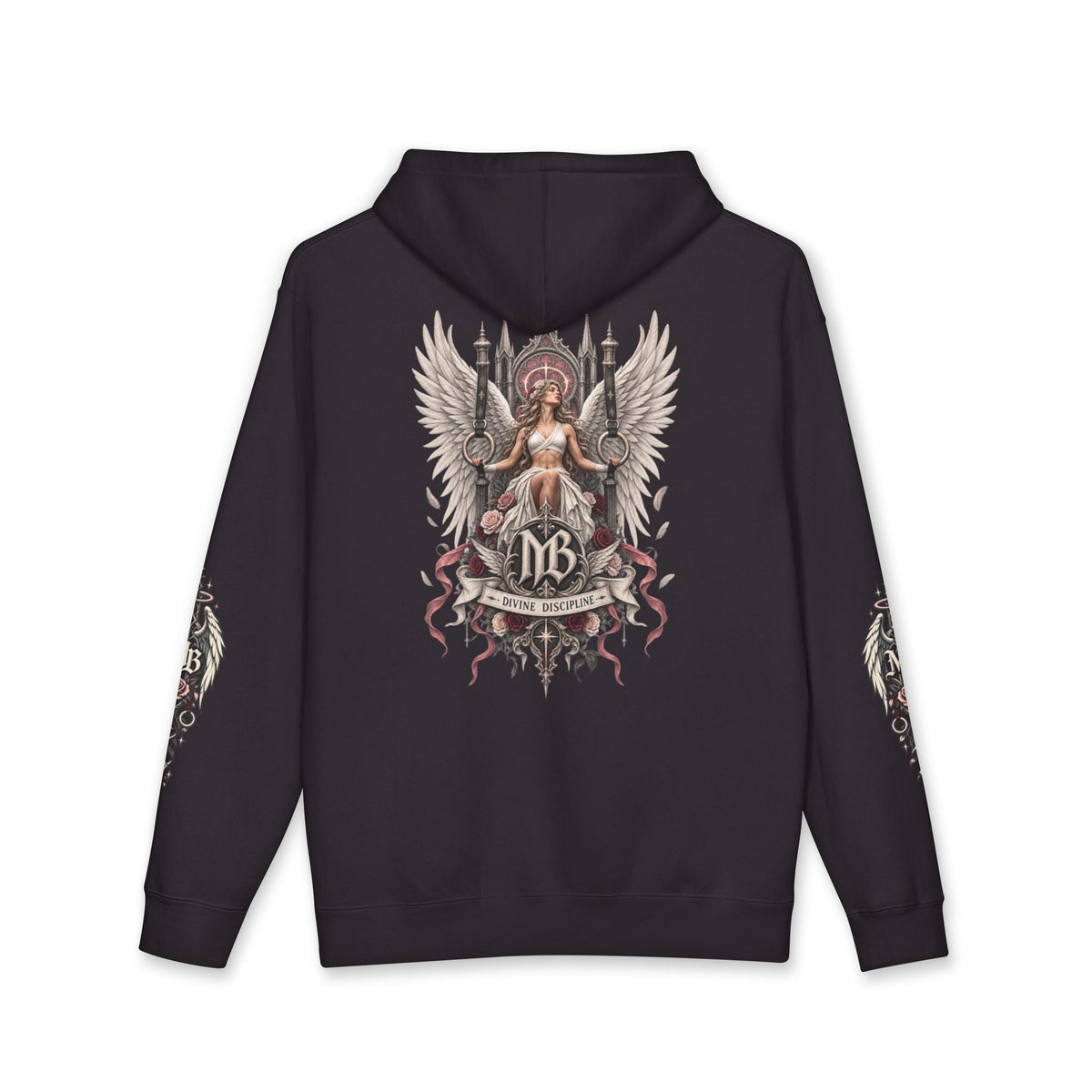 Divine Discipline Women's Hoodie – kledingmockup 1