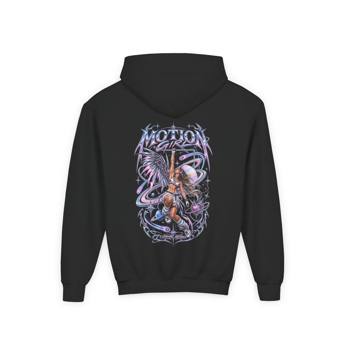 Cosmic Rebel Youth Girls Hoodie & Leggings Set – kledingmockup 2