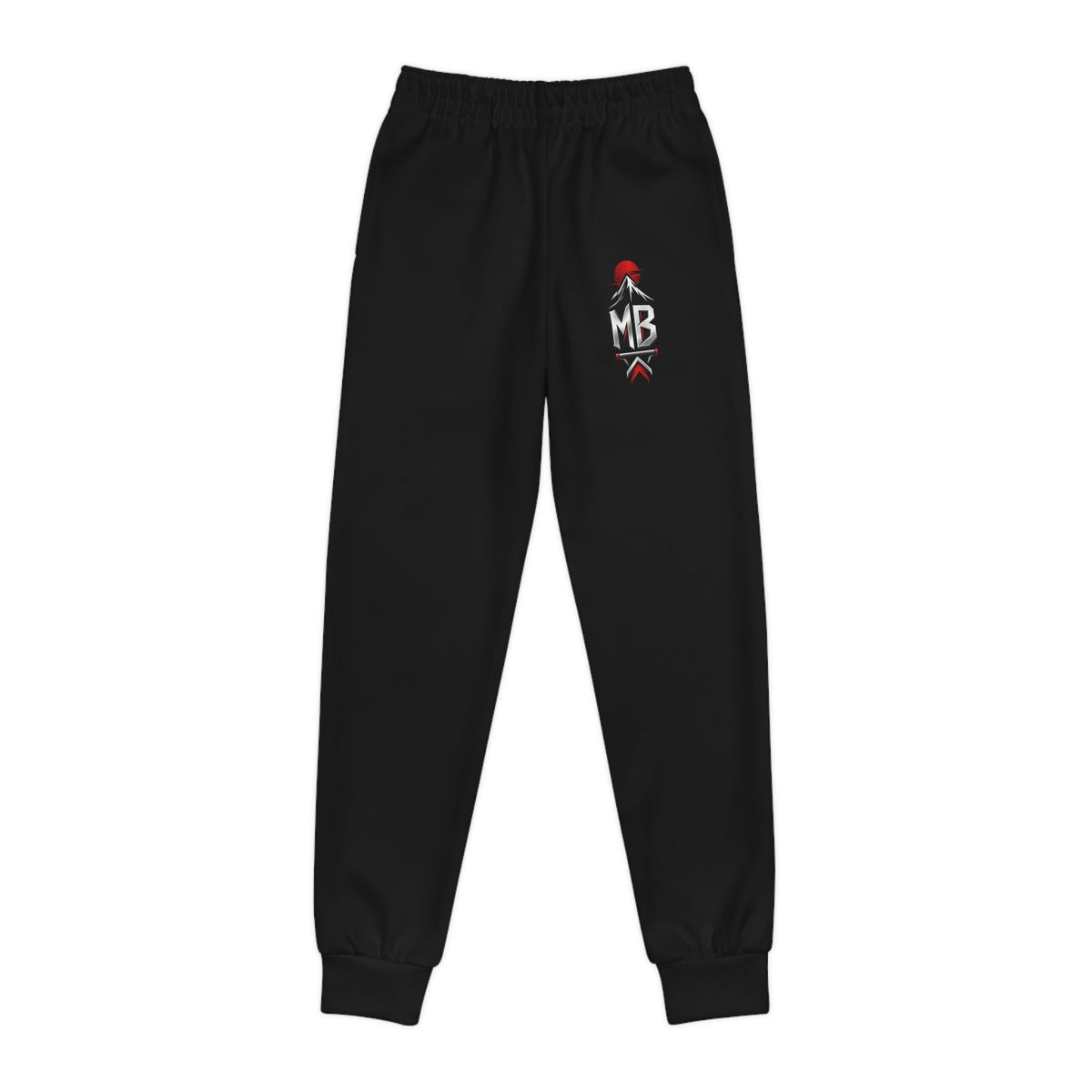 Above Fear Youth Boys Joggers - Black – kledingmockup 1