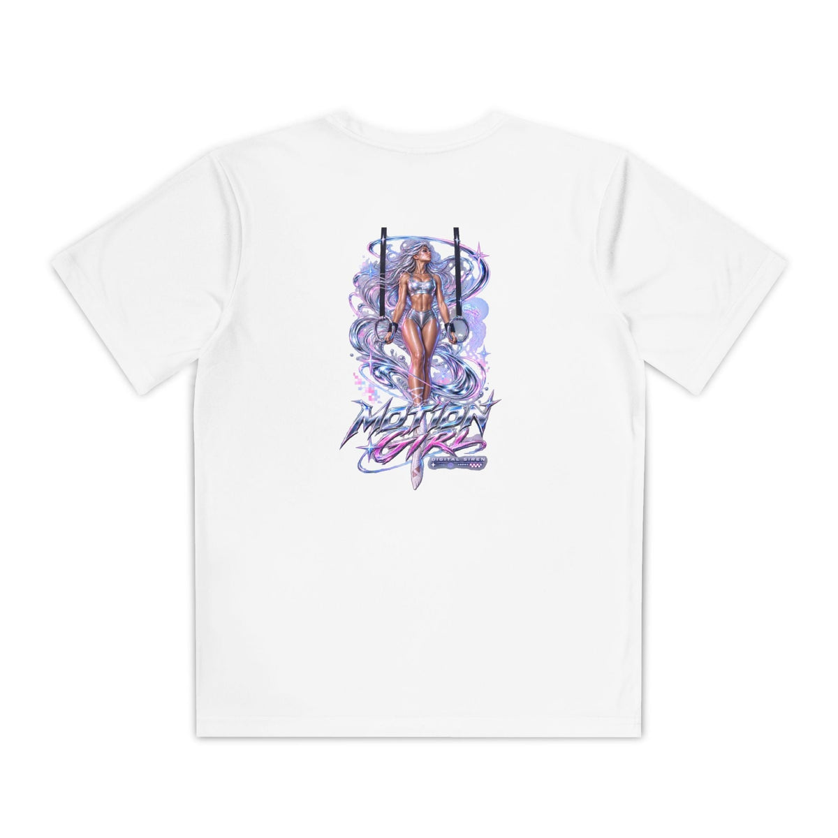 Cyber Angel Youth Girls T-Shirt – kledingmockup 4