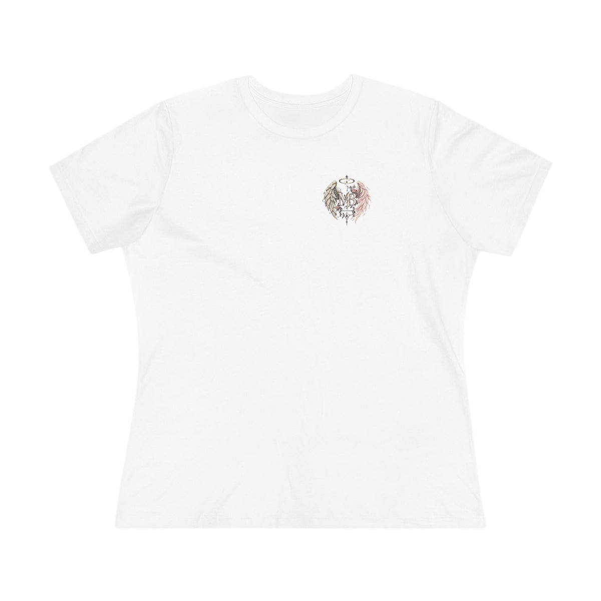 Born From Broken Wings Women's T-Shirt & Shorts Set – kledingmockup 3