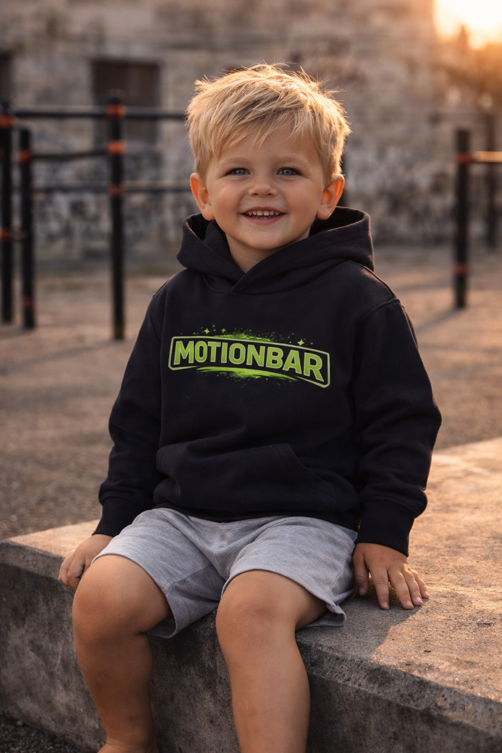 Motion Bar Momo the Motion Monkey hoodie