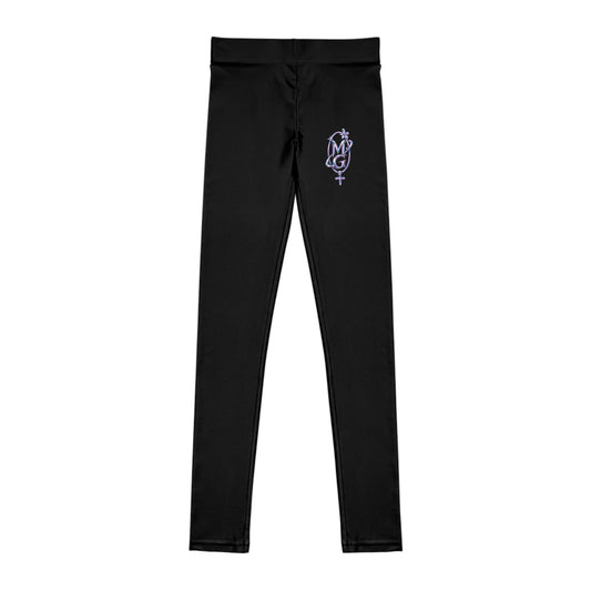 Venus Exe Youth Girls Leggings - Black – kledingmockup 1