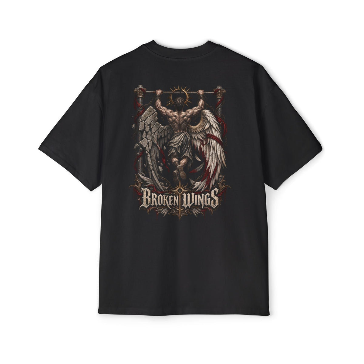 Broken Wings Men's T-Shirt – kledingmockup 2