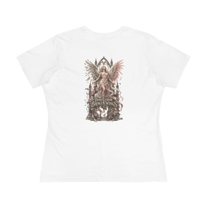 Born From Broken Wings Women's T-Shirt – kledingmockup 4