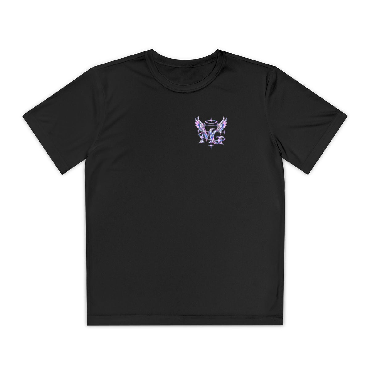 Cyber Angel Youth Girls T-Shirt – kledingmockup 1