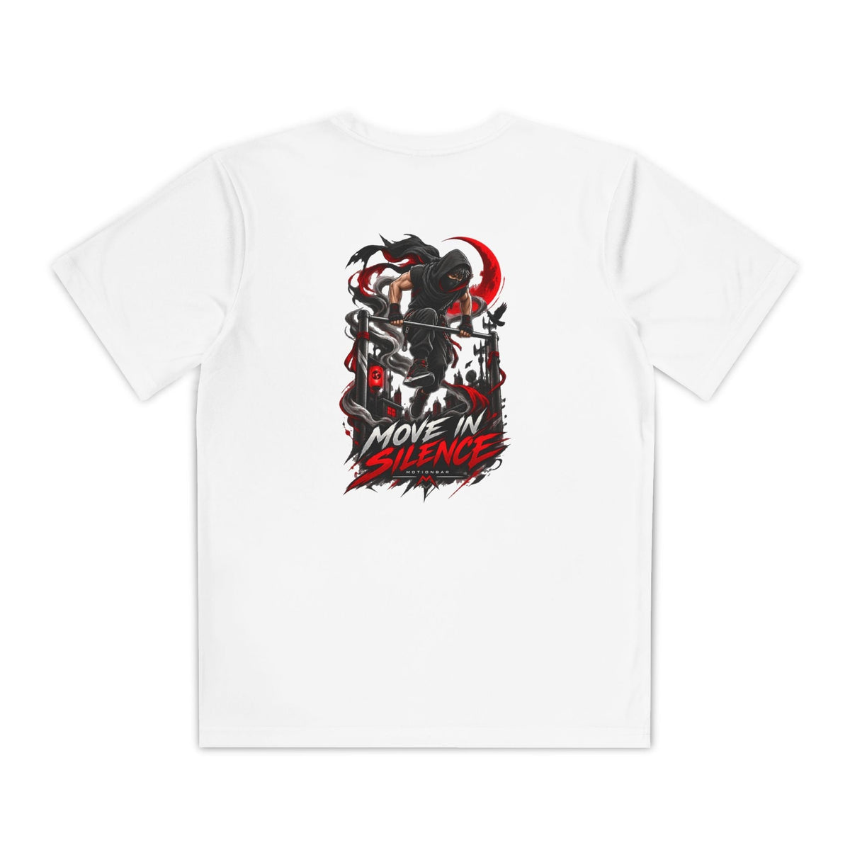 Move In Silence Youth Boys T-Shirt – kledingmockup 4