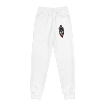 MotionBar Youth Division Boys Joggers - White – kledingmockup 1
