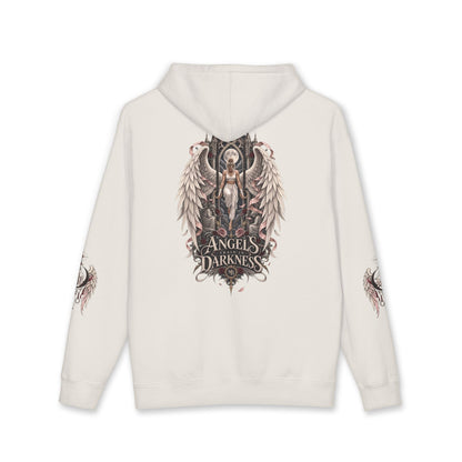 Angels Train In Darkness Women's Hoodie – kledingmockup 5