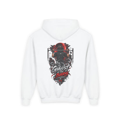 Ghost Of The Bars Youth Boys Hoodie – kledingmockup 4