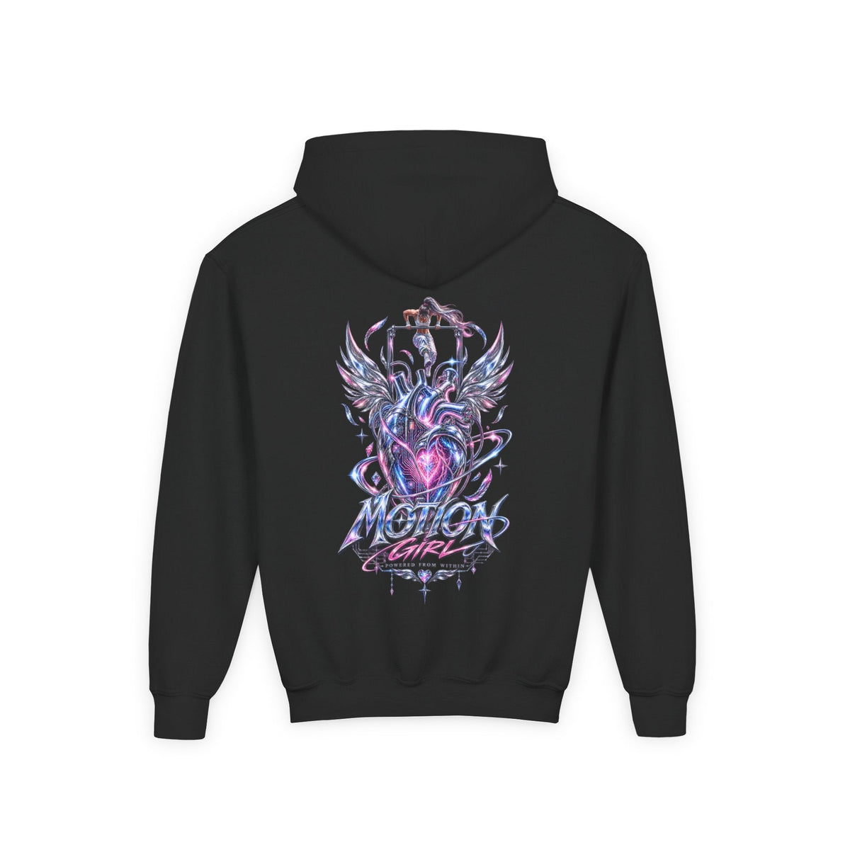 Star Rider Youth Girls Hoodie & Leggings Set – kledingmockup 2