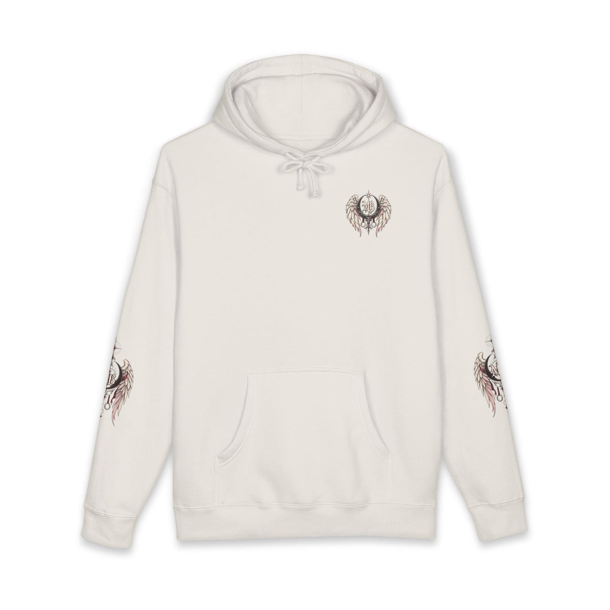 Angels Train In Darkness Women's Hoodie – kledingmockup 4