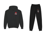 Above Fear Youth Boys Hoodie & Joggers Set – Black – hoodie en jogger