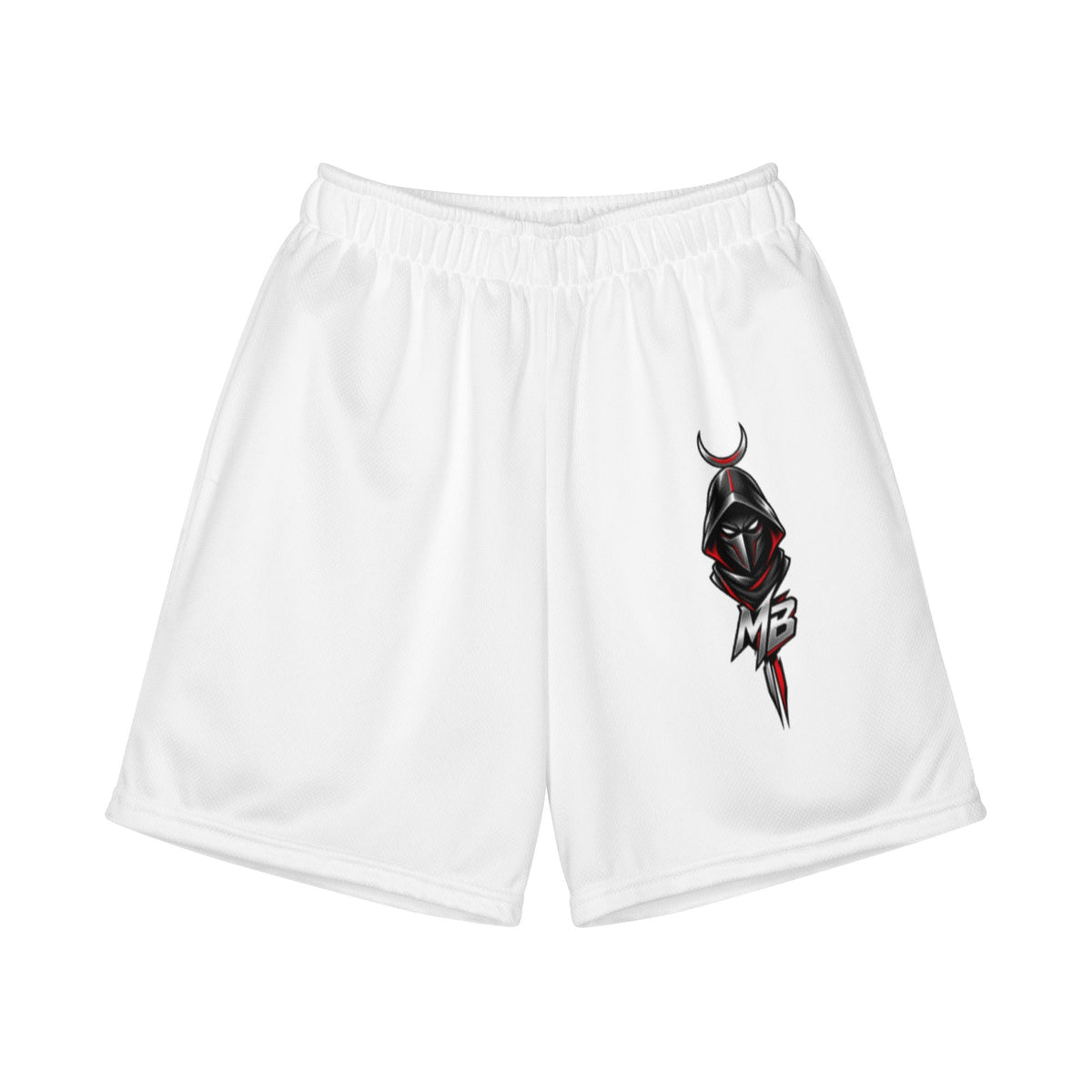 Move In Silence Youth Boys Shorts White – front