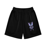 Chrome Butterfly Girls Shorts – originele kledingmockup