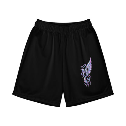 Cyber Angel Youth Girls Shorts – originele kledingmockup