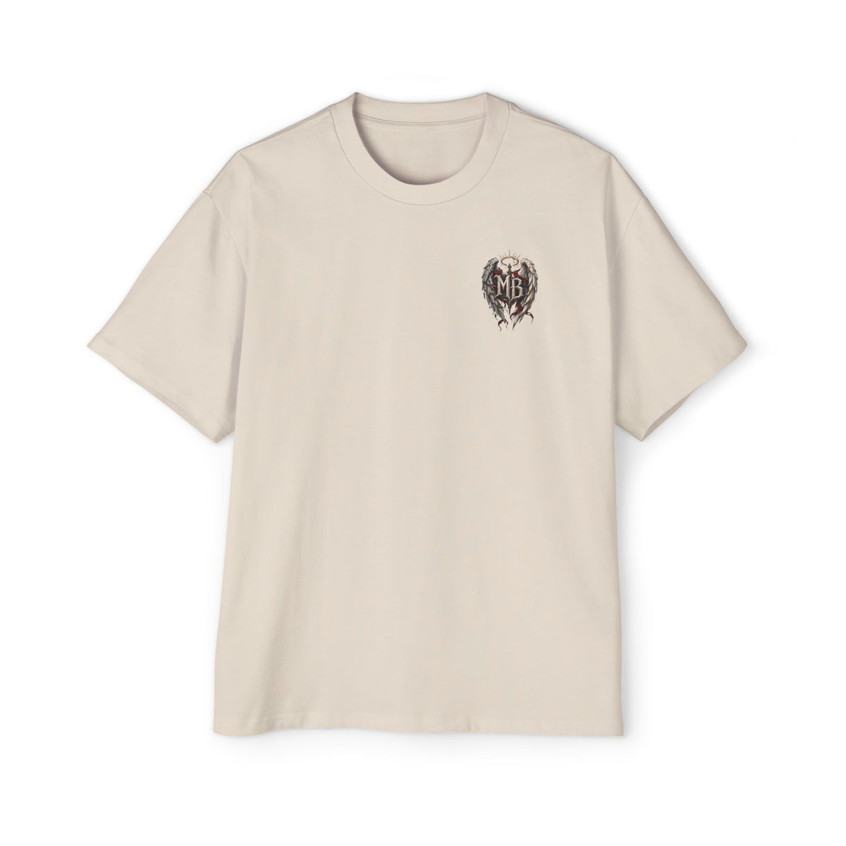 Broken Wings Men's T-Shirt – Ecru front – official Printify mockup