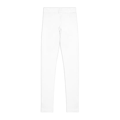 Cosmic Rebel Youth Girls Leggings – White back