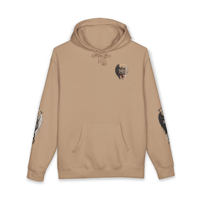 Light After Darkness Men's Hoodie – Sandstone front – official Printify mockup