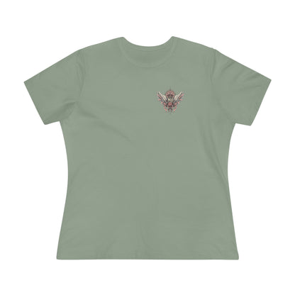 Made Of Grace And Grit Women's T-Shirt – Sage front – official Printify mockup