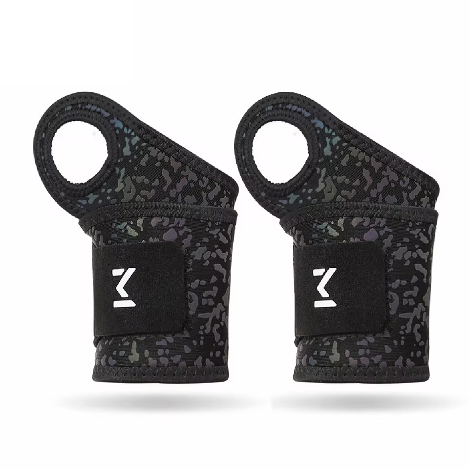 MotionBar Calisthenics Wrist Wraps - black 2 piece set