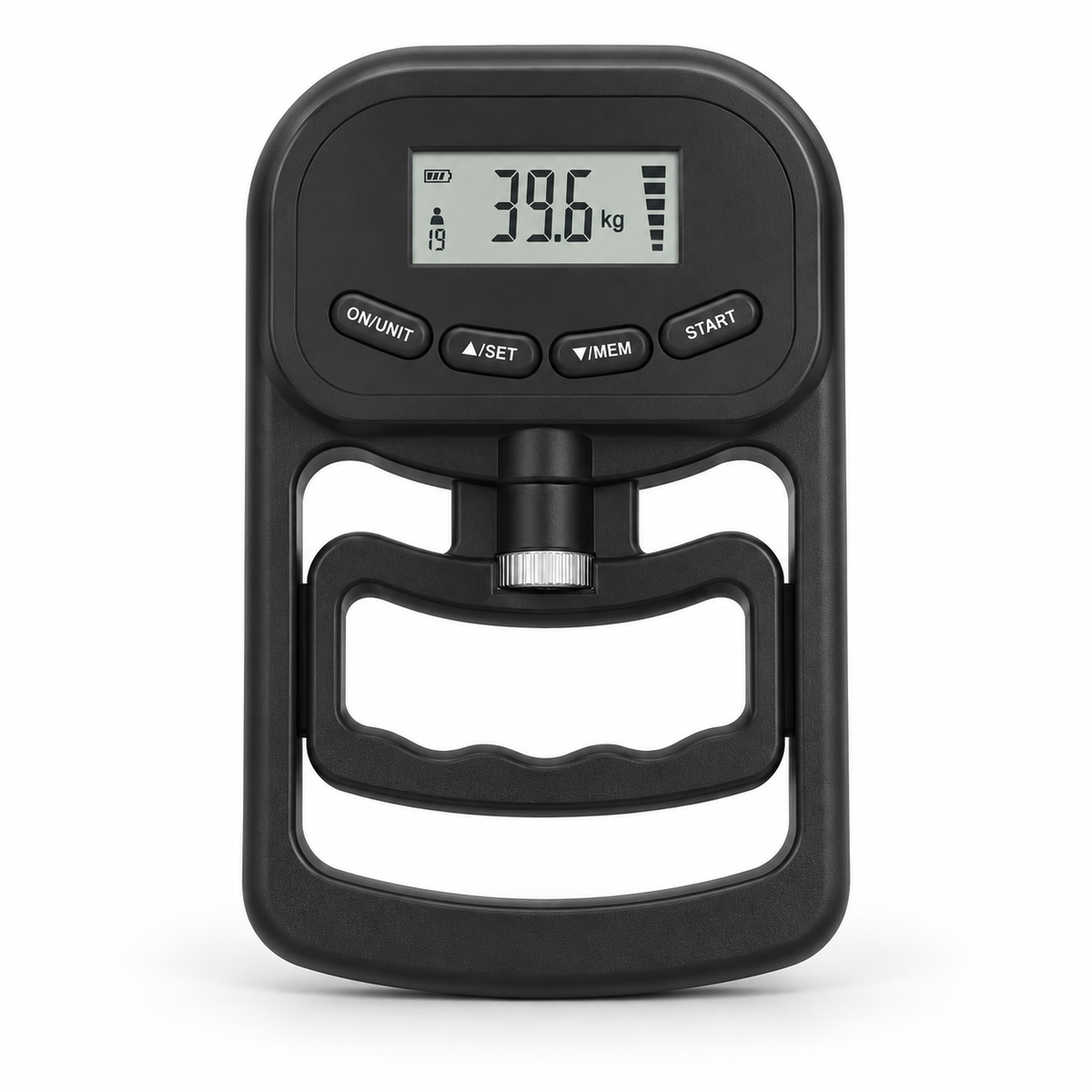 Black MotionBar Smart Grip Trainer clean front product photo