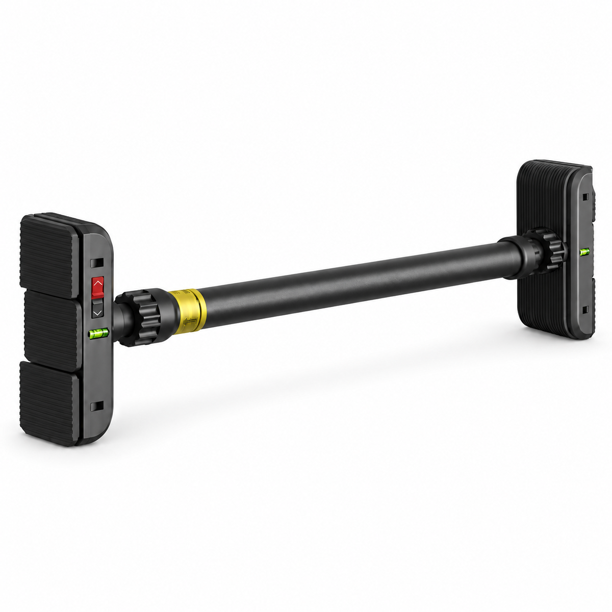 MotionBar Smart-Lock Doorway Pull-Up Bar angled product view