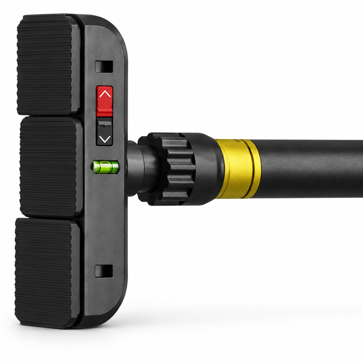 MotionBar Smart-Lock Doorway Pull-Up Bar lock and level detail