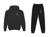 Ghost Of The Bars Youth Boys Hoodie & Joggers Set – Black – beide onderdelen