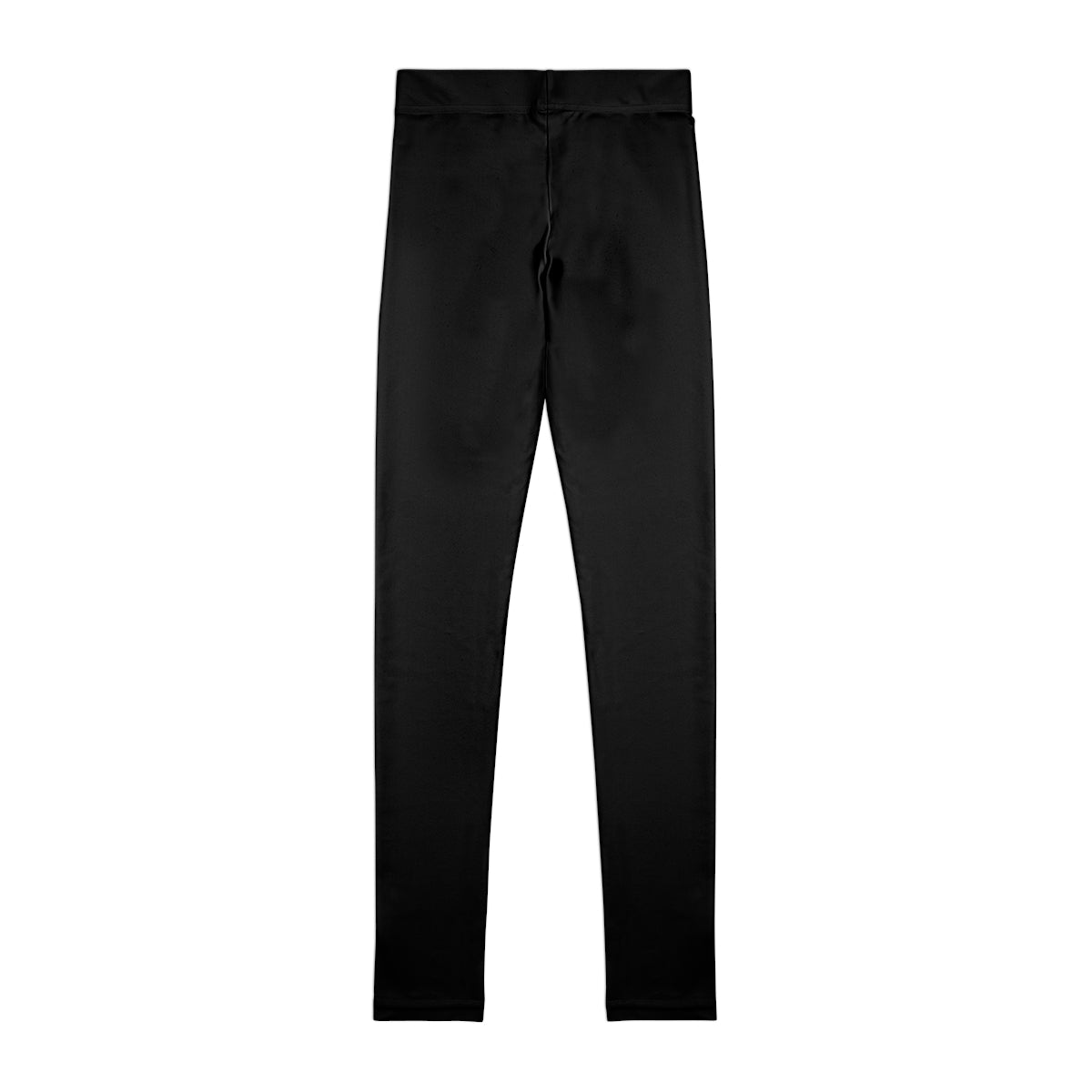 Star Rider Youth Girls Leggings – Black back